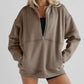 Zipper Pocket Casual Exercise Hoodie For Women