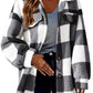 Women's Button Plush Coat
