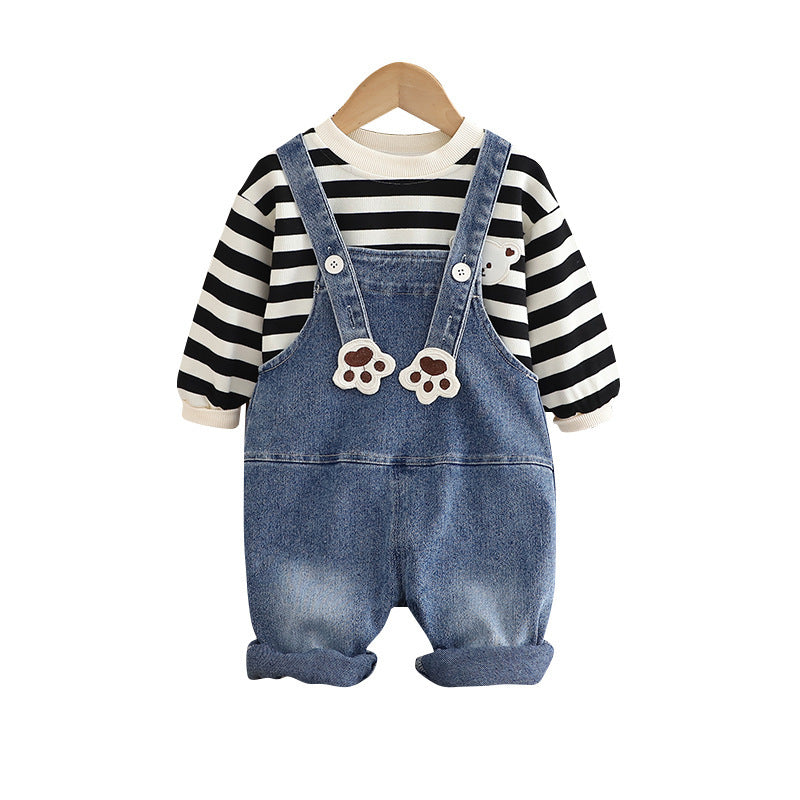 Children's Fashionable Overalls