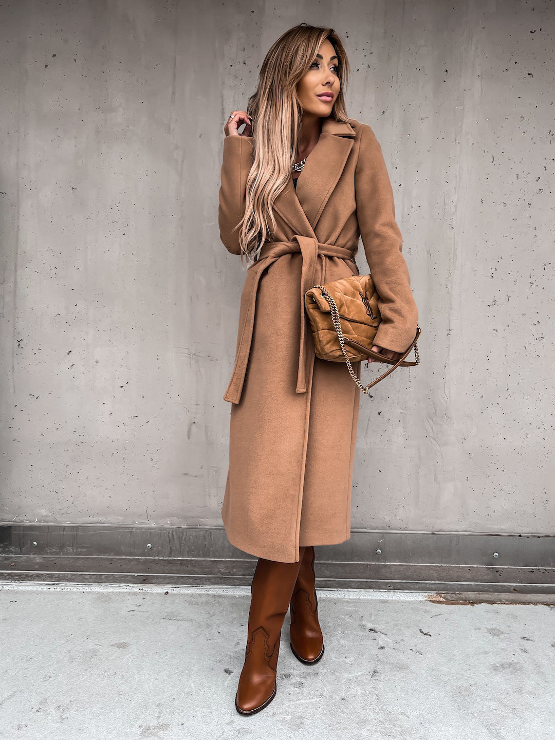 Woolen Long Coat