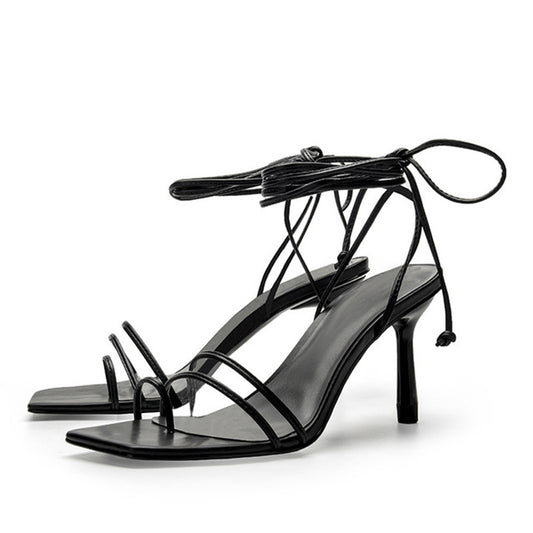 Women's Roman Stiletto Toe High Heels