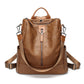 Leather Travel Backpack