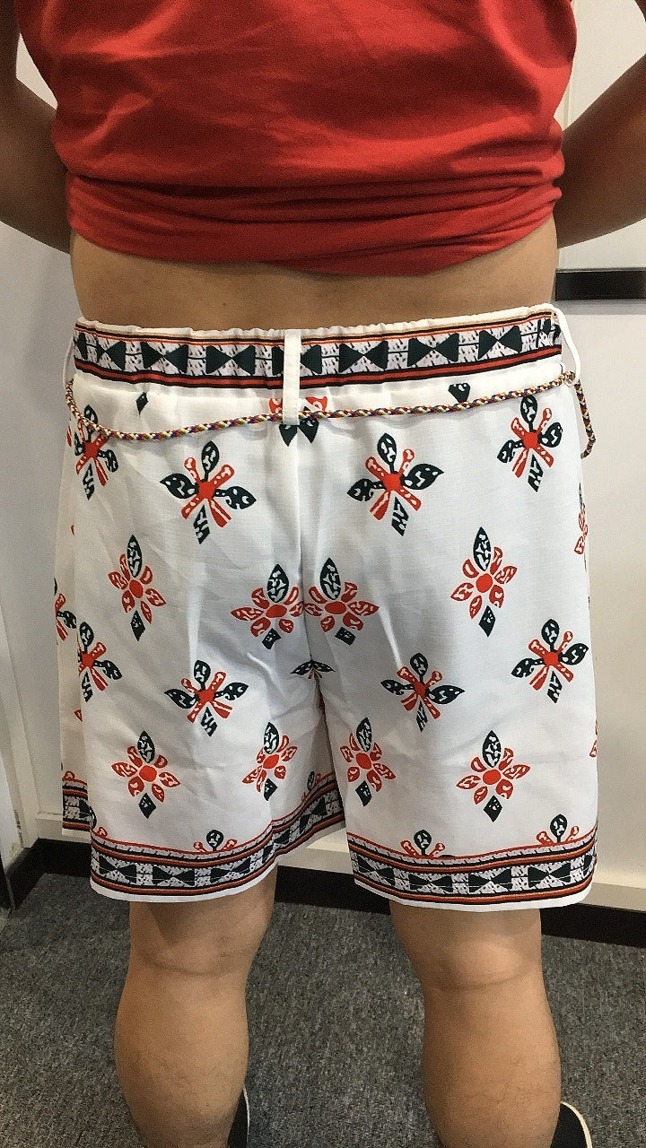 Men's Vintage Printed Shorts