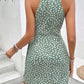 Halterneck  Wrap Dress