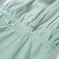 Lotus Leaf Suspender Dress