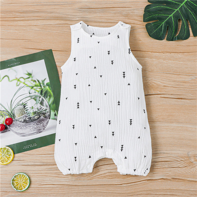 Kid's Unisex Cotton Jumpsuit