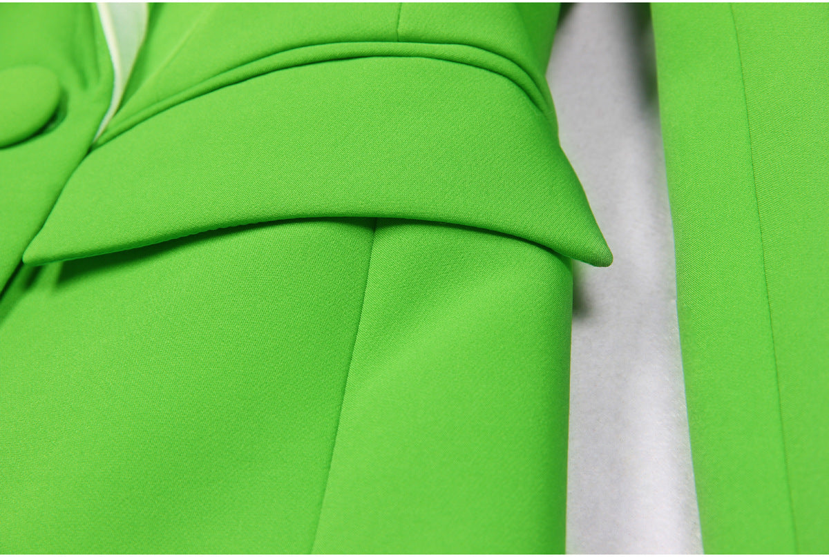 Chenille2 Pcs Pants Suit