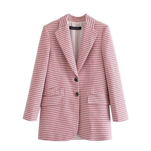 Women's Houndstooth Suit