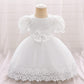Baby Girl's Embroidered Bow Dress