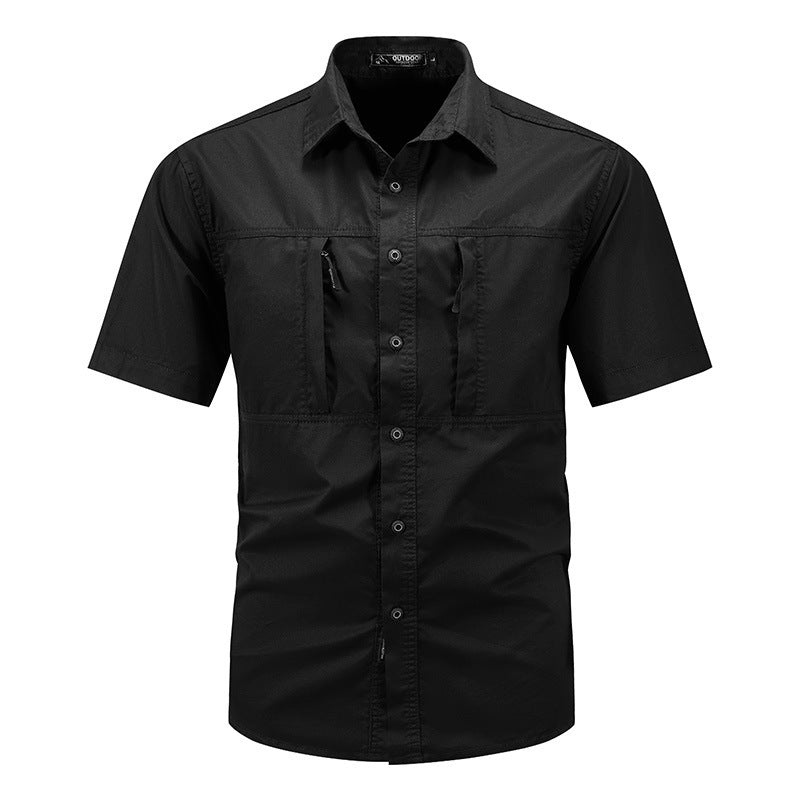 Cotton Leisure Short Sleeve Shirt