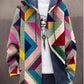 Fashion Digital Printing Fleece Padded Jacket For Men