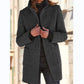 Standing Collar Woolen Coat