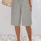 Women's Drawstrings Cropped Shorts