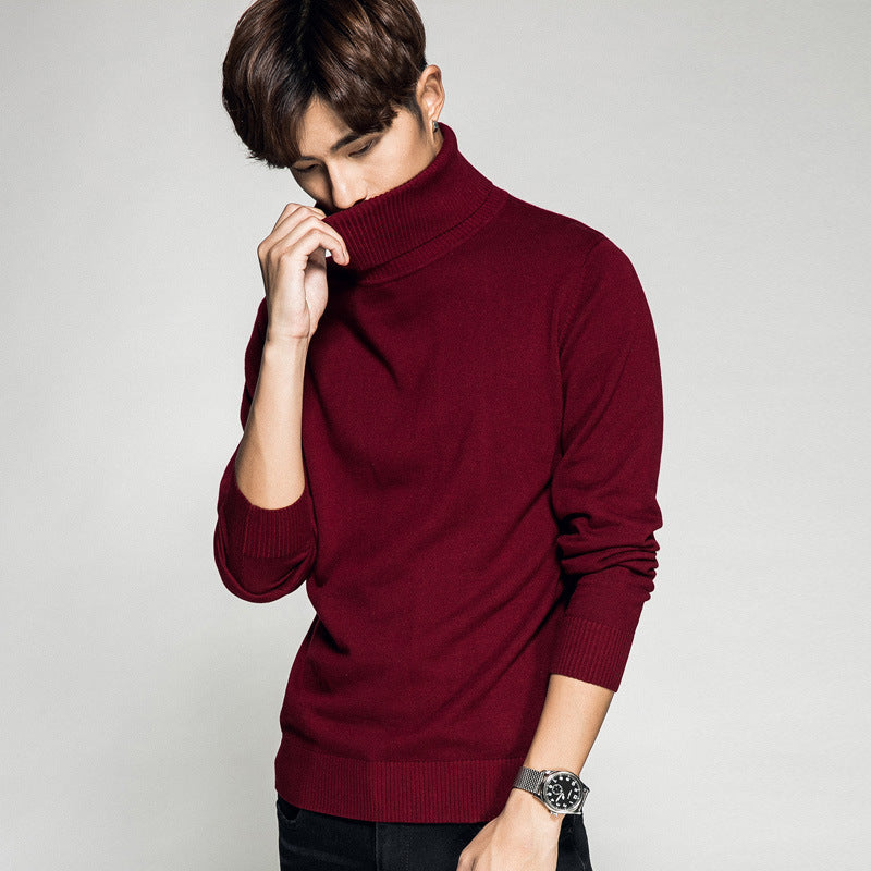 Men's Base Wool Turtleneck