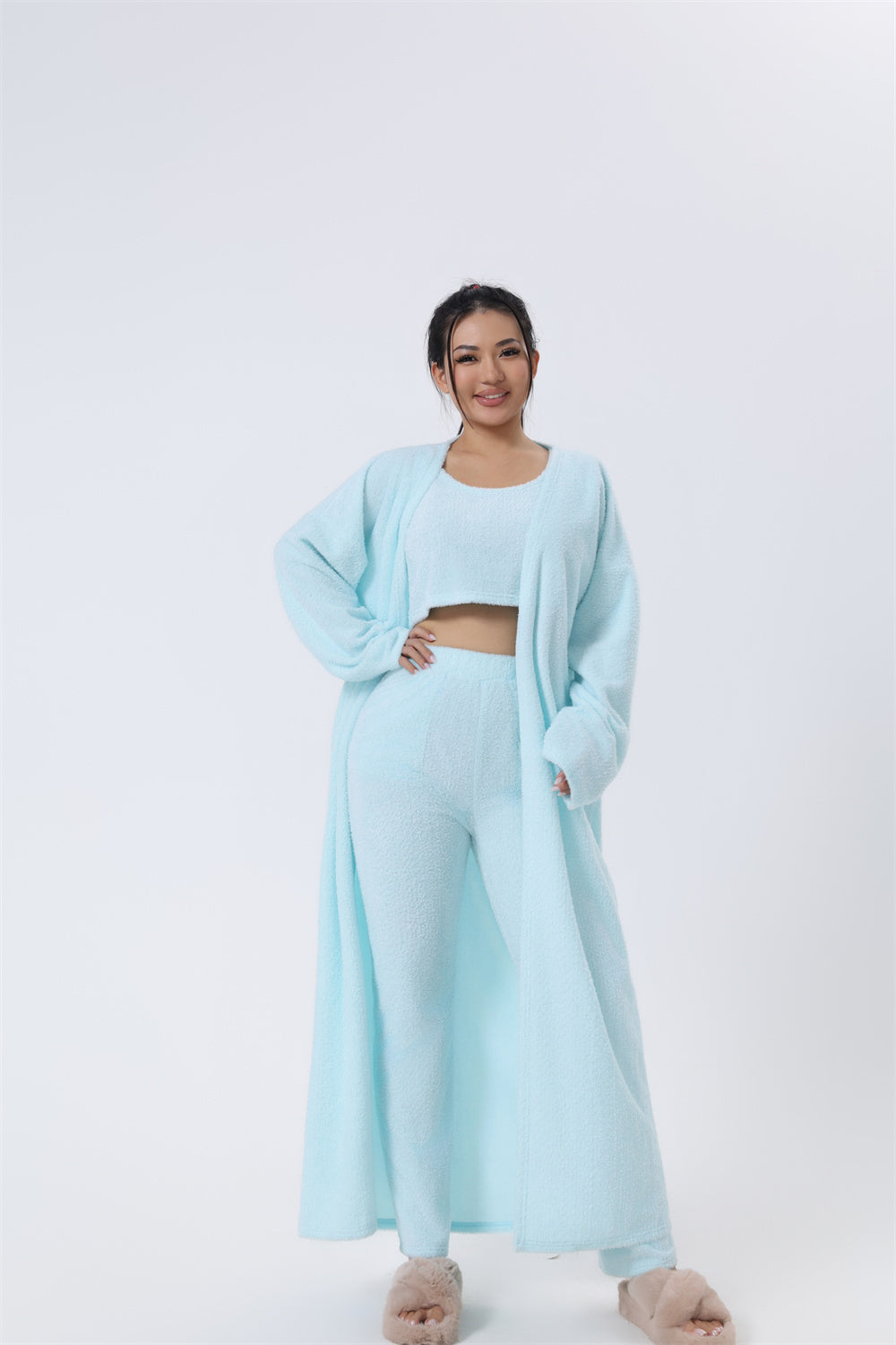 3 Piece Lounge Set Soft Solors