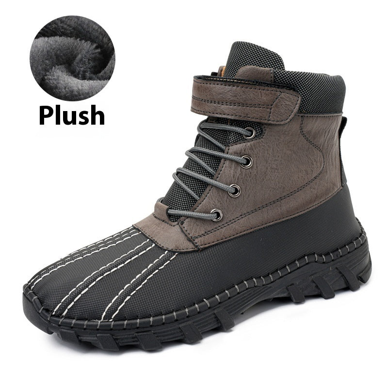 Unisex Fleece Anti-Slip Snow Boots