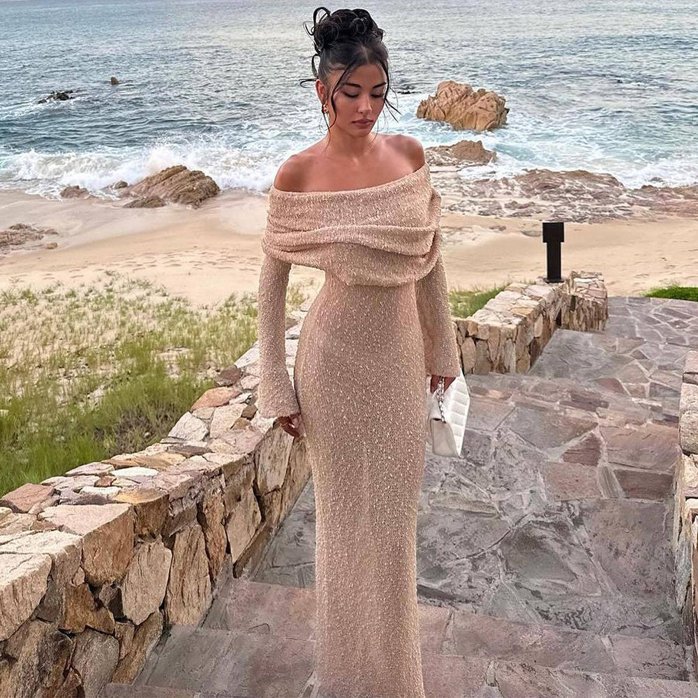 Off The shoulder Sparkling Bodycon Dress