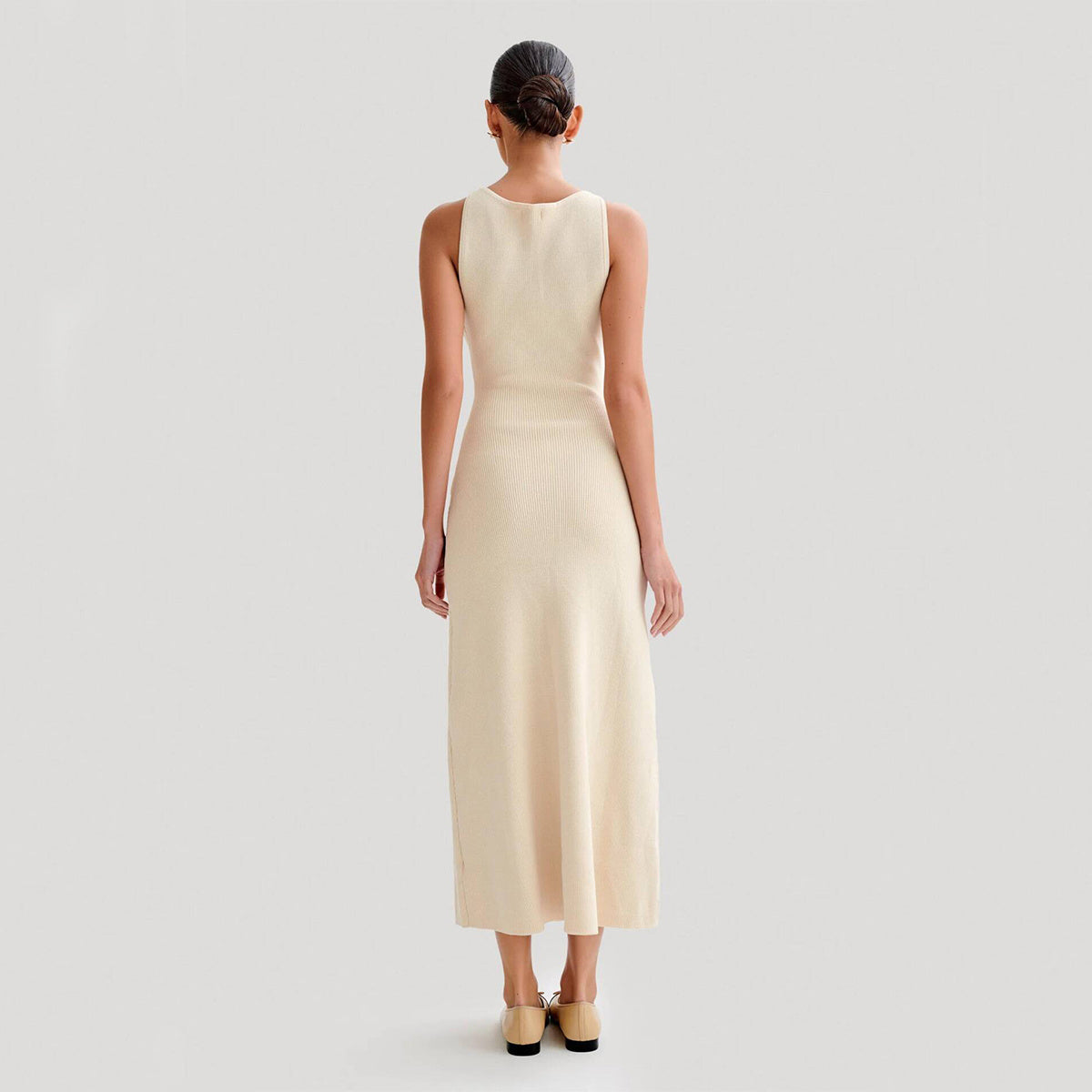 Single Breast Knitted  Dress