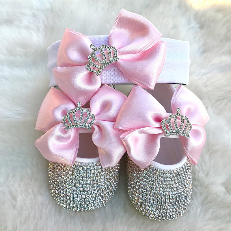 Newborn Rhinestone Shoes