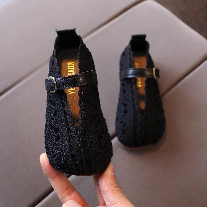 Girls Crochet Flats