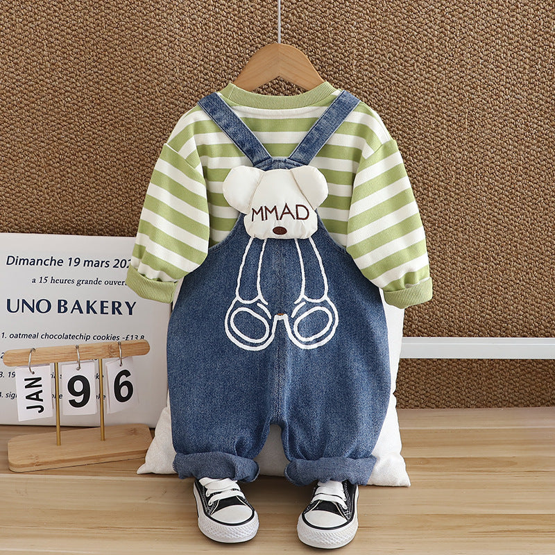 Children's Fashionable Overalls