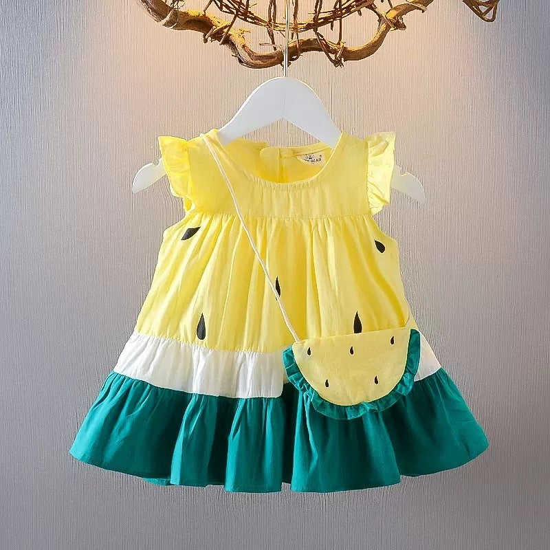 Girl's Personality Summer Dress | Ajanka Inc.