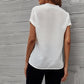 Women's V-neck Short Sleeved Shirt
