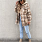 Women's Woolen Plaid Jacket