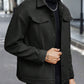 Men's Lapel Woolen Casual Sports Jacket