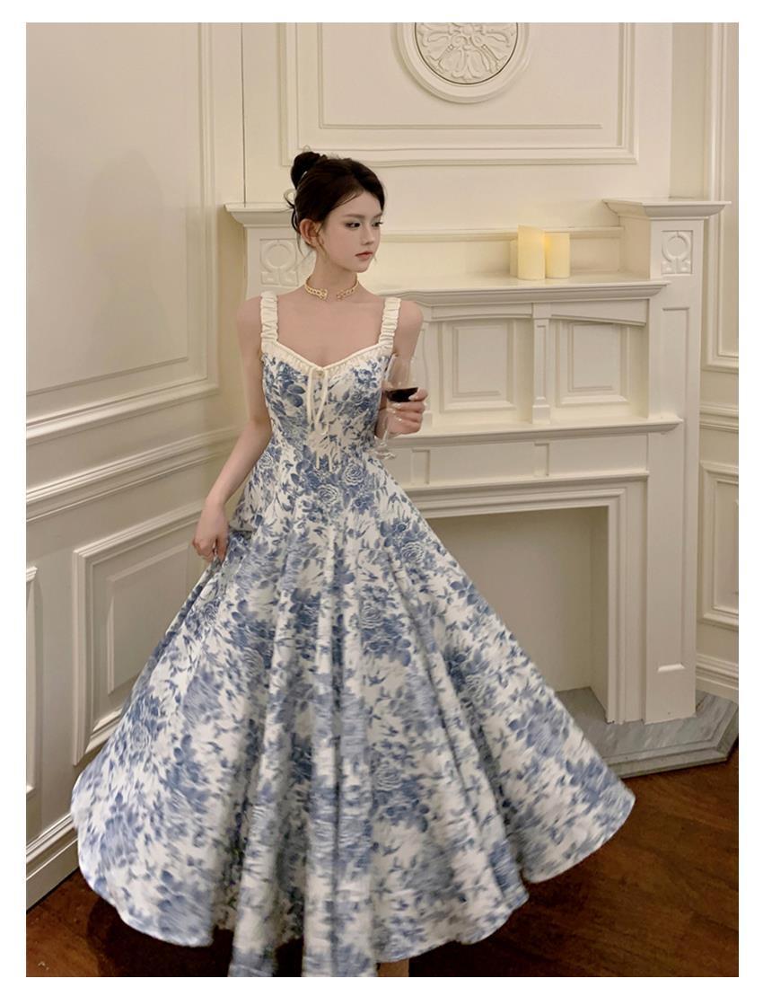 Women's Retro High Waist Dress