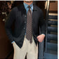Slim Wool Knitted Vintage Cardigan For Men