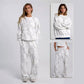 Women's 2Pcs Camouflage Sweat Suit
