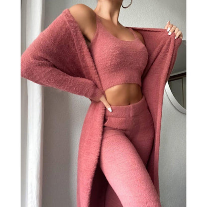 3 Piece Lounge Set Soft Solors