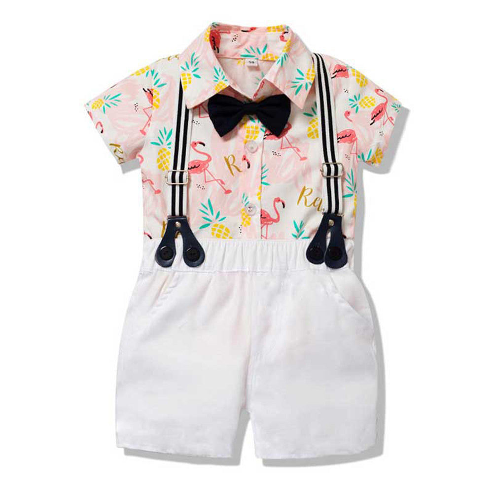 Little Gentleman 2 Pcs Bow Tie Suit
