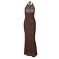 Women's Sexy Backless Fitted Dress