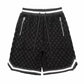 Knitted Jacquard Chessboard Shorts