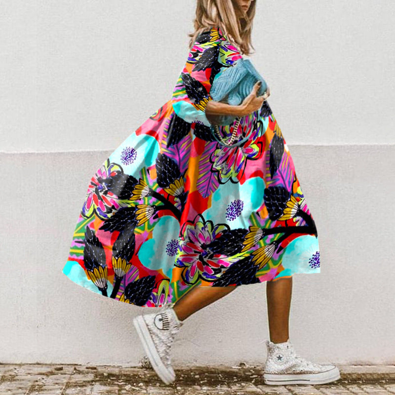 Women's Loose Boho Dress