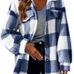 Women's Button Plush Coat