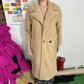 Lamb Fleece Coat W/ Pockets
