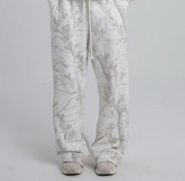 Women's 2Pcs Camouflage Sweat Suit