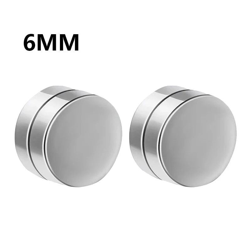 Crystal Magnetic Ear Clip For Men