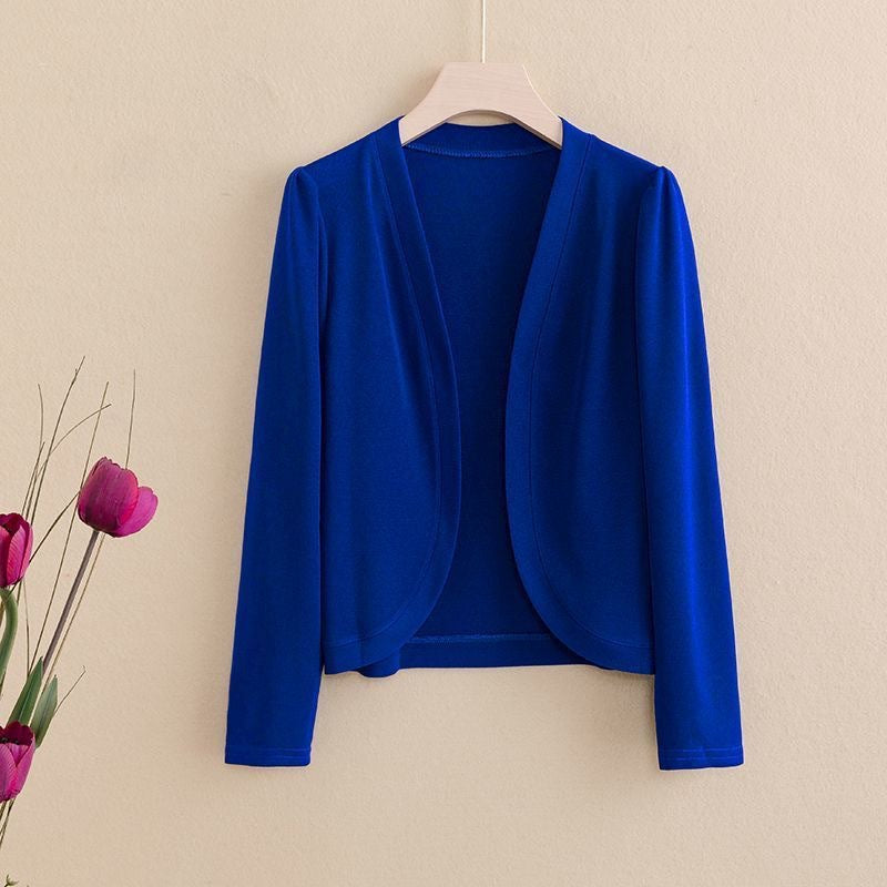 Pure All-Matching Shawl Cardigan For Women