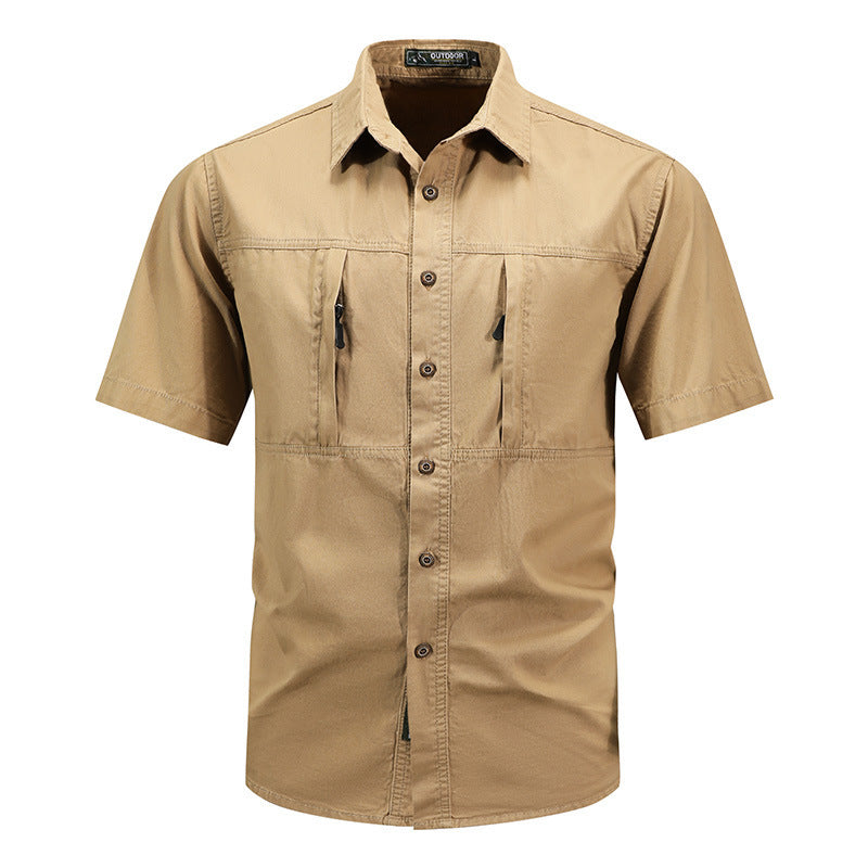 Cotton Leisure Short Sleeve Shirt