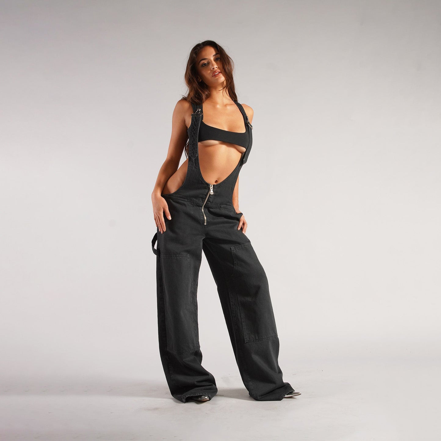 Y2K Denim Overalls