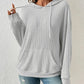 Drawstring Hooded Sweatshirt
