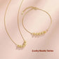 Heart-shaped Lucky Beads Bracelet / Necklace