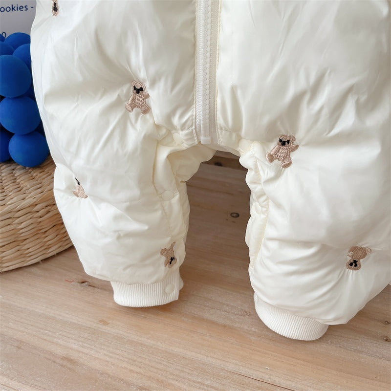 Baby Velvet Padded Coat