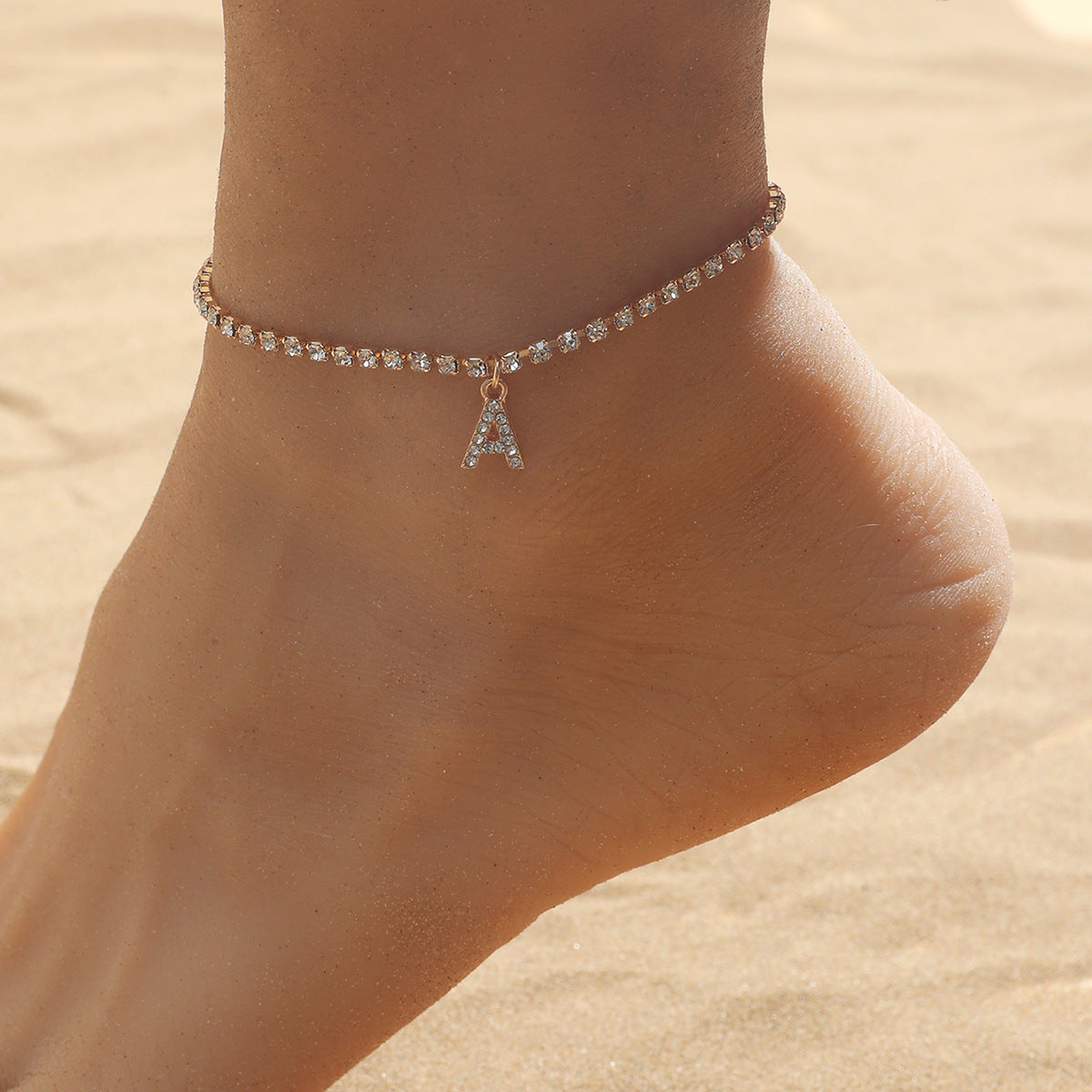 Alphabet Anklet