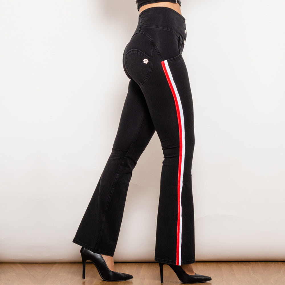 Shascullfites Melody Flared Butt Lifting Jeggings