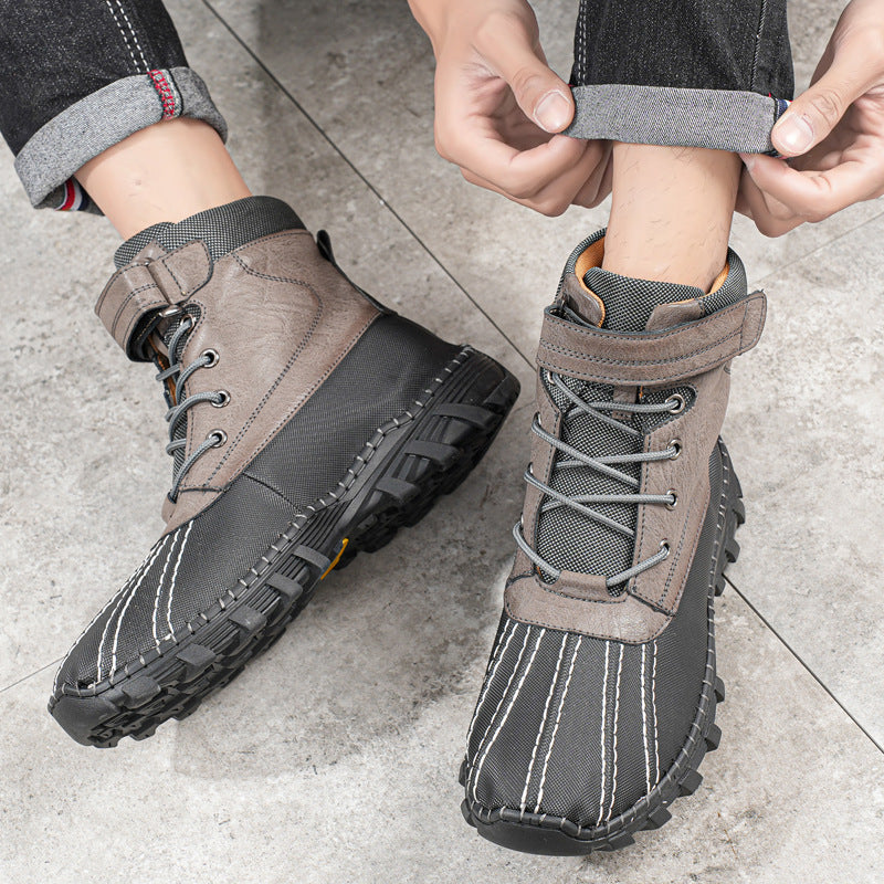 Unisex Fleece Anti-Slip Snow Boots